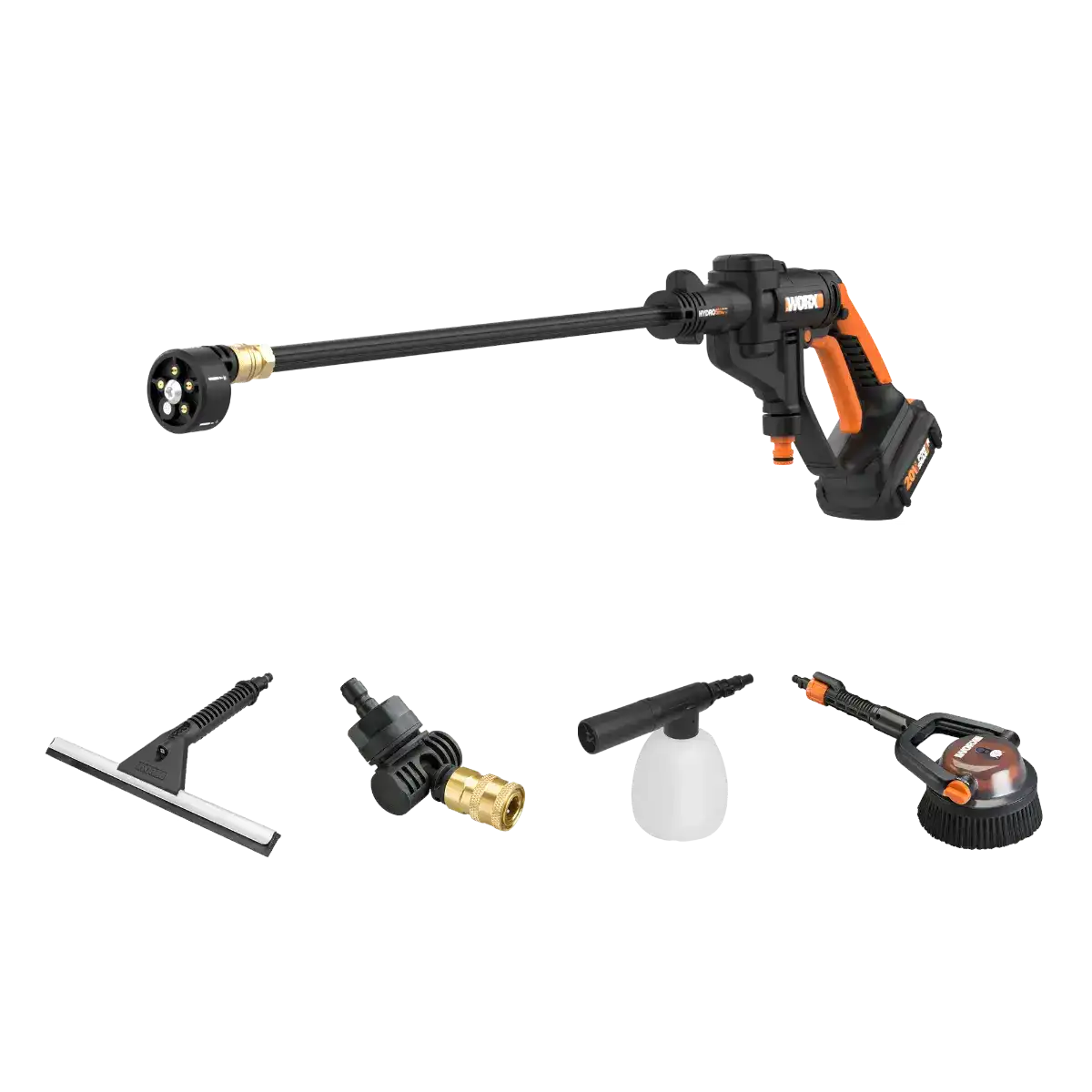 20V Power Share Hydroshot Portable Power Cleaner w/ Deluxe Cleaning Bundle