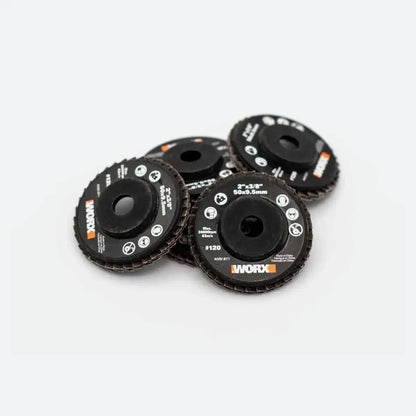 2" MAKERX 120G Flap Sanding Wheels (5PC)