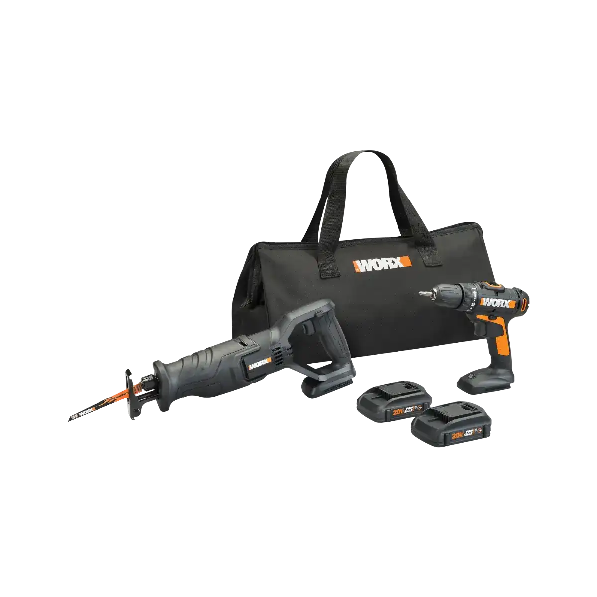 20V Power Share Drill & Reciprocating Saw Combo Kit (Discontinued)