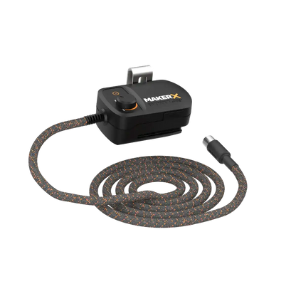 20V MAKERX HubX Power Source & Tool Adapter with USB Port