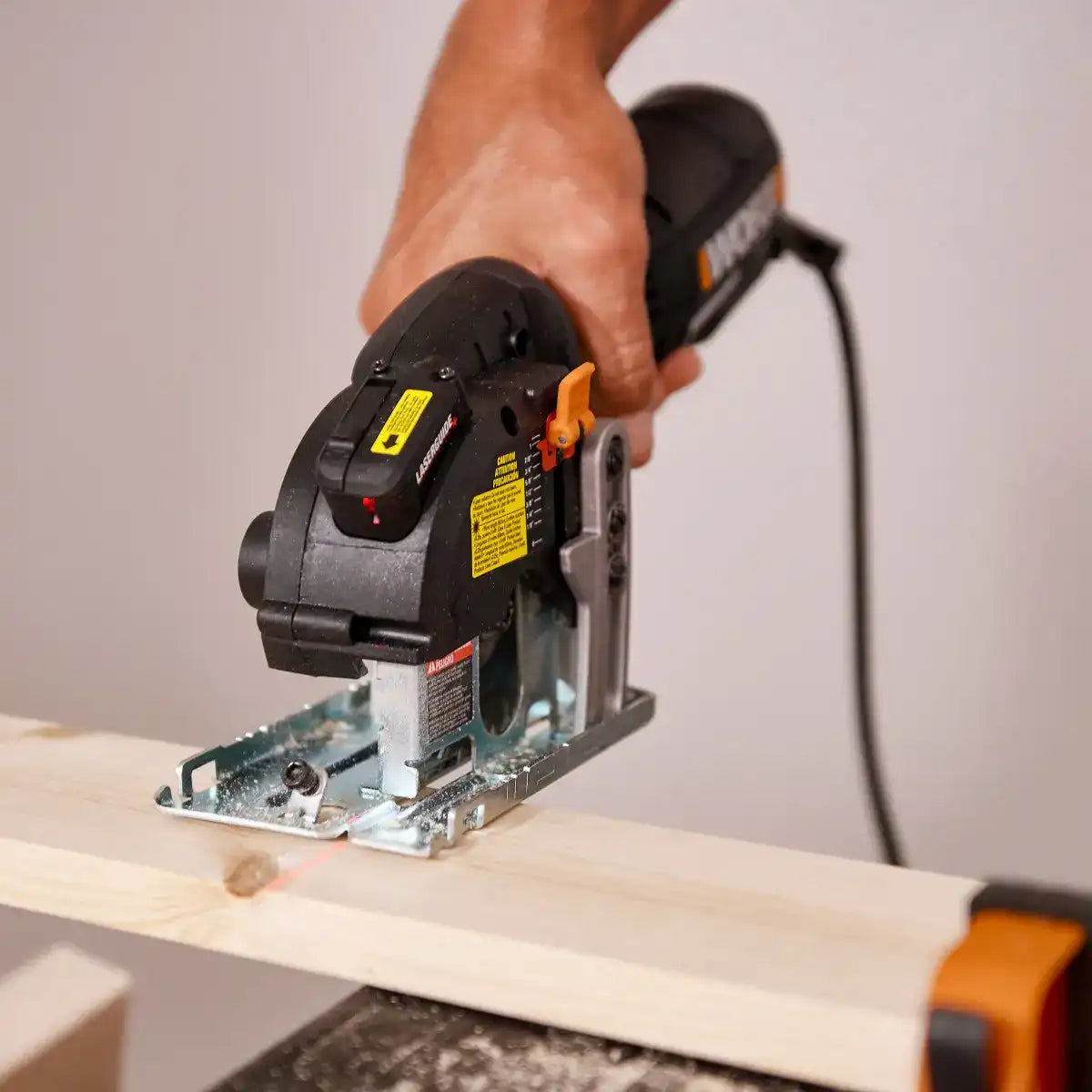 Versacut 3-3/8" Compact Circular Saw with Laser Guide Technology