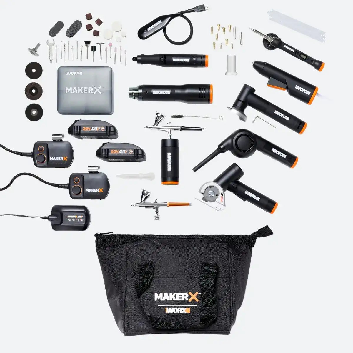 MAKERX 8-Piece Crafting Tool Kit