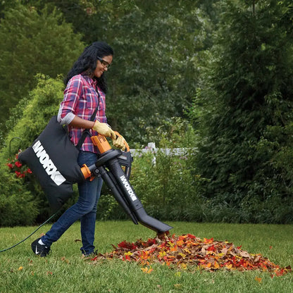 12 Amp 350 CFM 210 MPH leaf blower /mulcher / vacuum