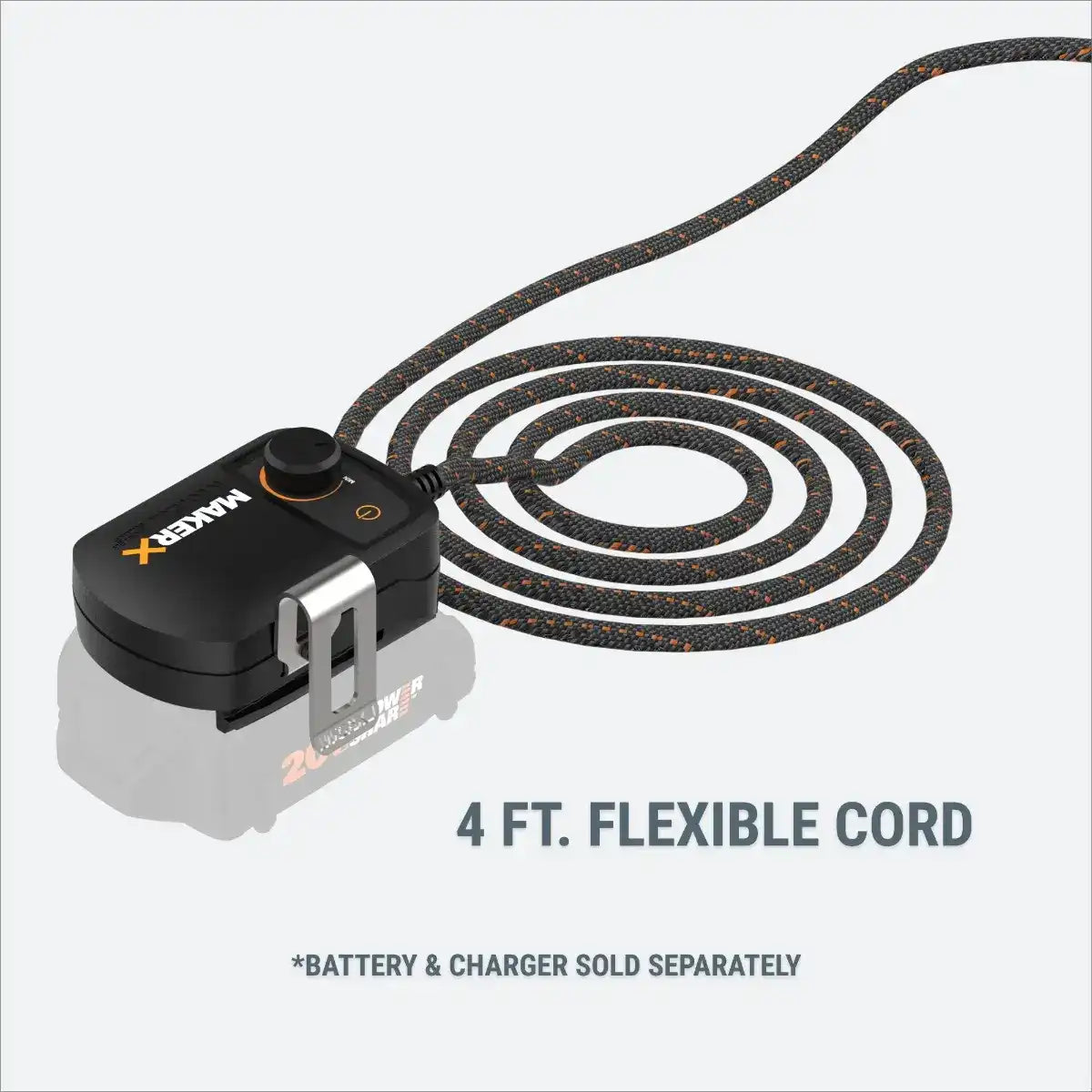 20V MAKERX HubX Power Source & Tool Adapter with USB Port