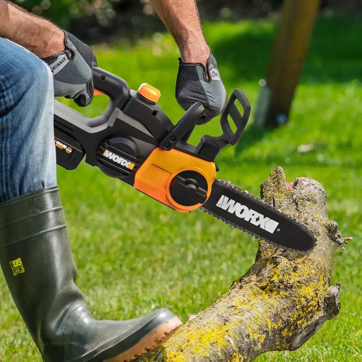 40V Share Volt 12" Cordless Chainsaw with Auto-Tension (Discontinued)