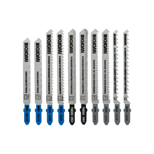 BladeRunner 10pc T-Shank Blade Assortment