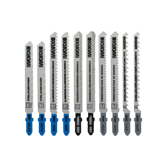 BladeRunner 10pc T-Shank Blade Assortment