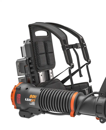 80V 800 CFM 150 MPH brushless leaf blower