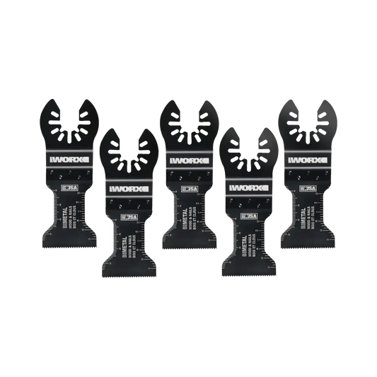 Bi-metal End Cut Oscillating Blades - 5 pack (Discontinued)