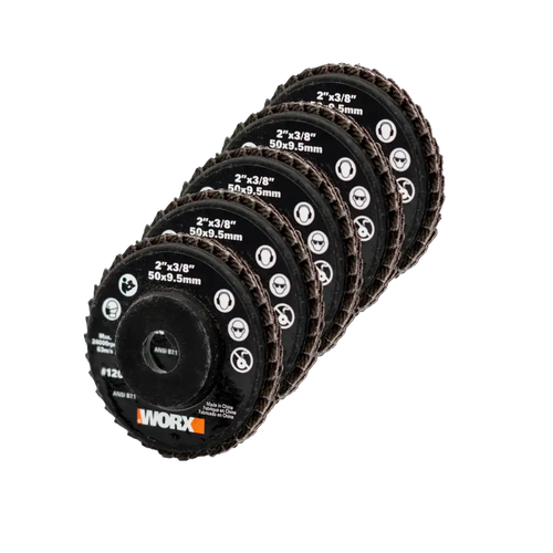 2" MAKERX 120G Flap Sanding Wheels (5PC)