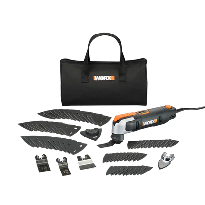 2.5 Amp Oscillating Multi-Tool with 70pc Accessory Kit