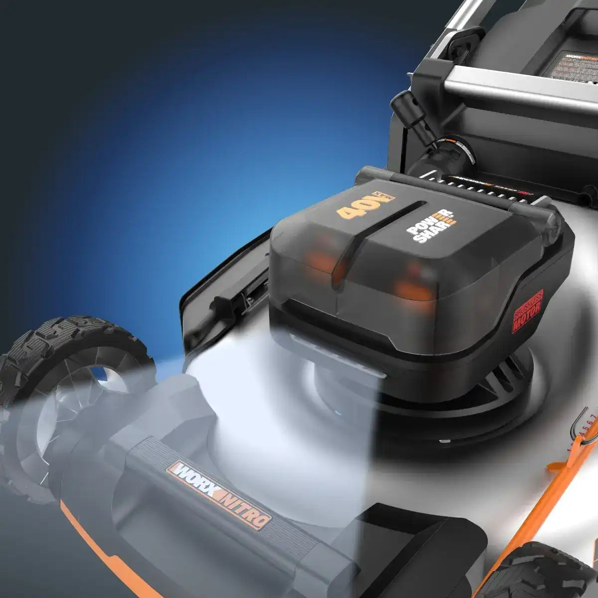 40V 21'' brushless lawn mower
